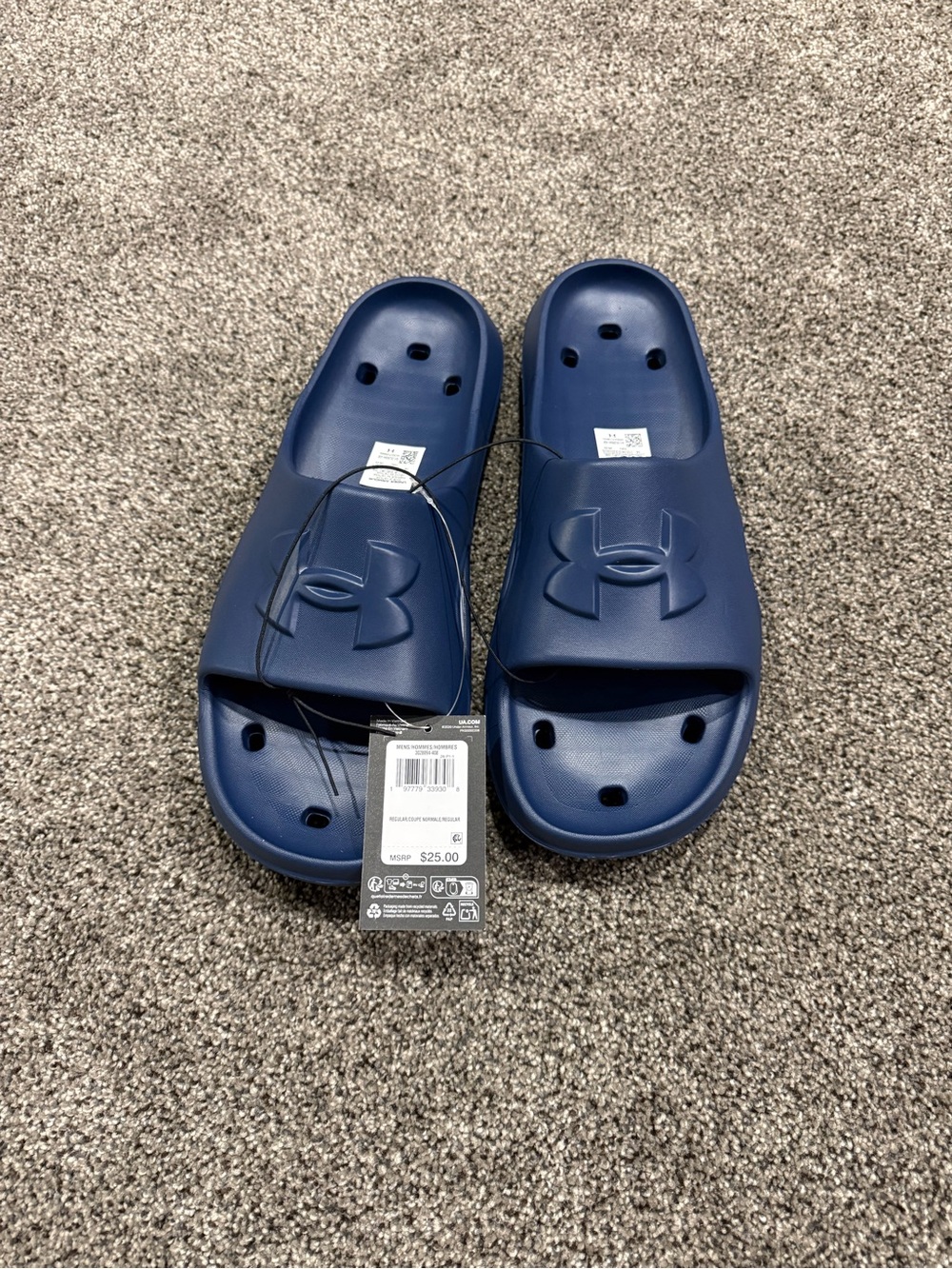 Men’s Under Armour Slides -Size 14